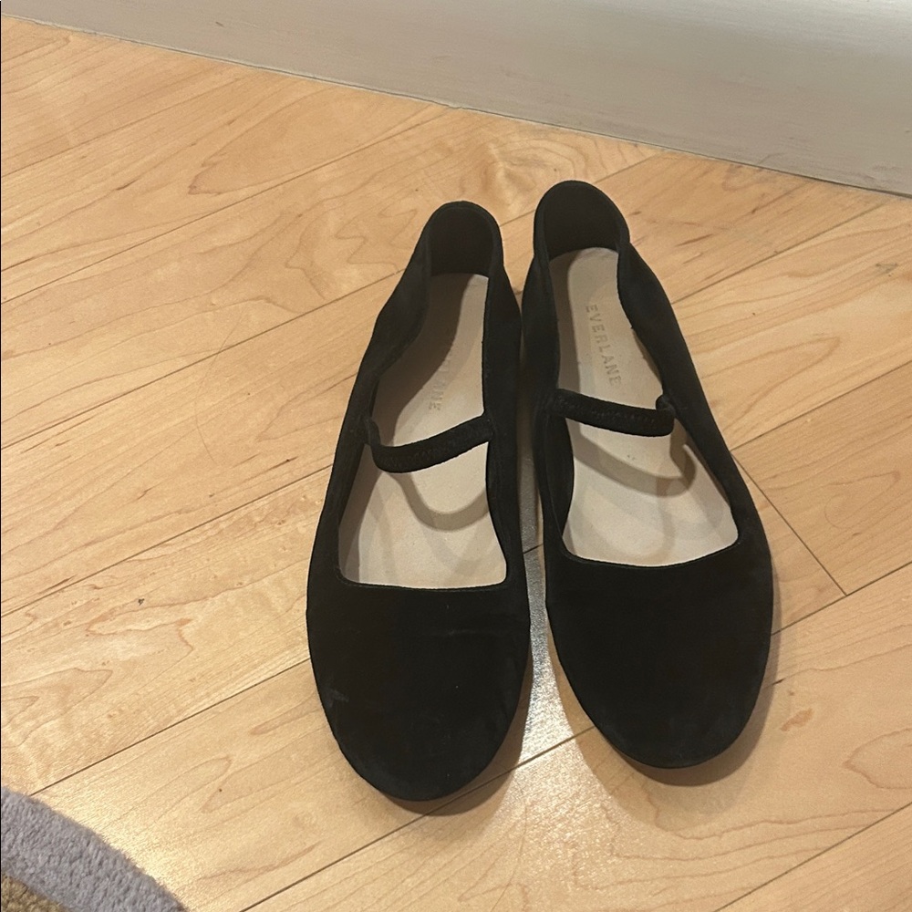Everlane Black Mary Jane Flats